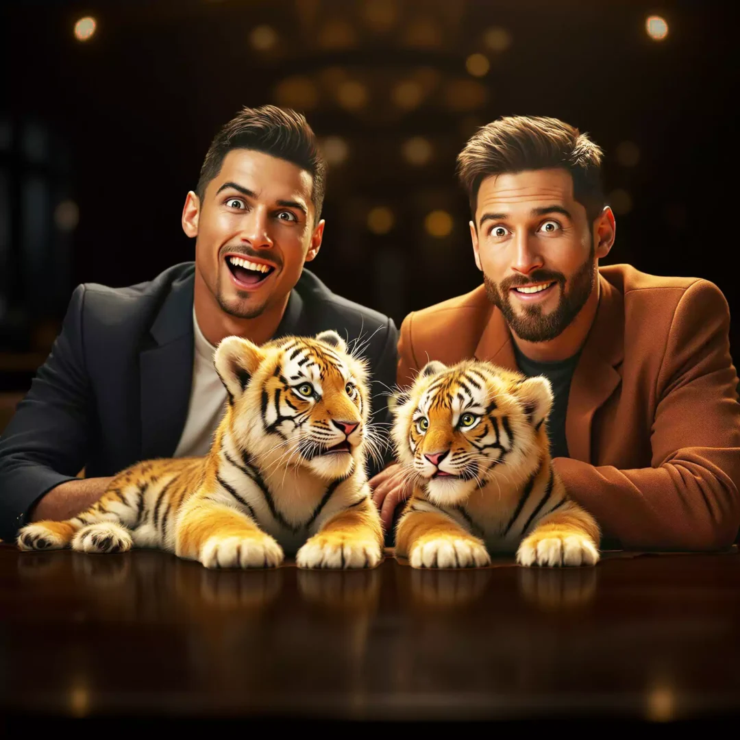 miniature-baby-tigers-with-ronaldo-and-messi