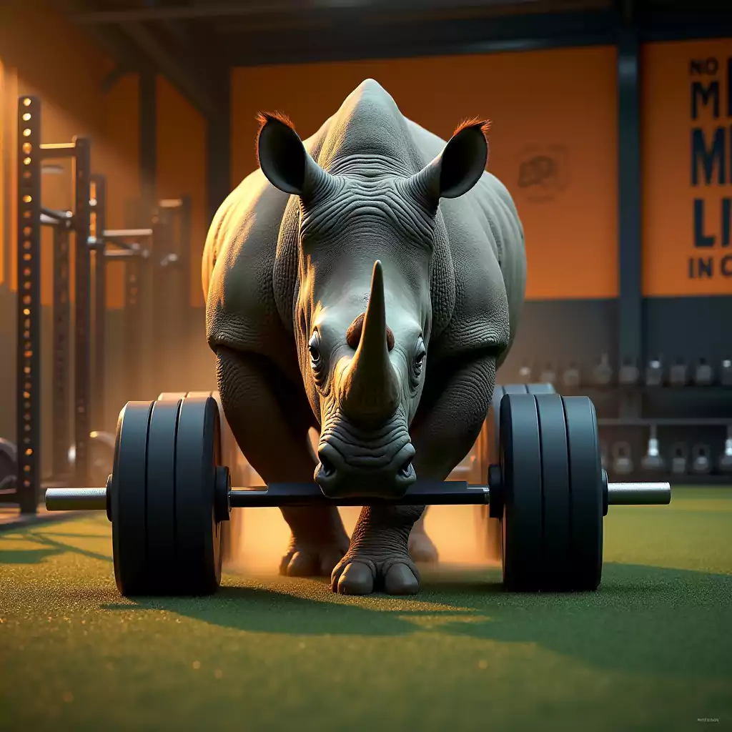 rhino-performing-intensesled-push-training