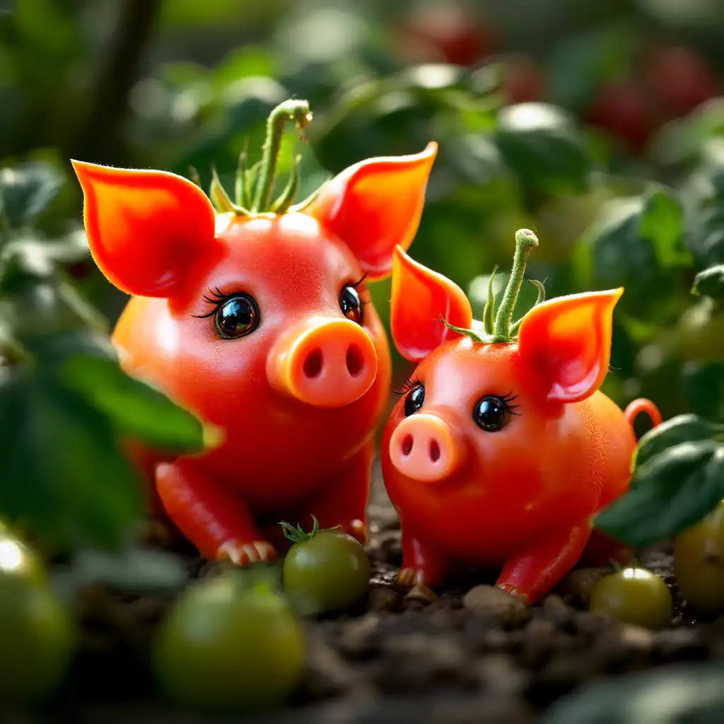 tomatoes-transformed-into-adorable-pigs