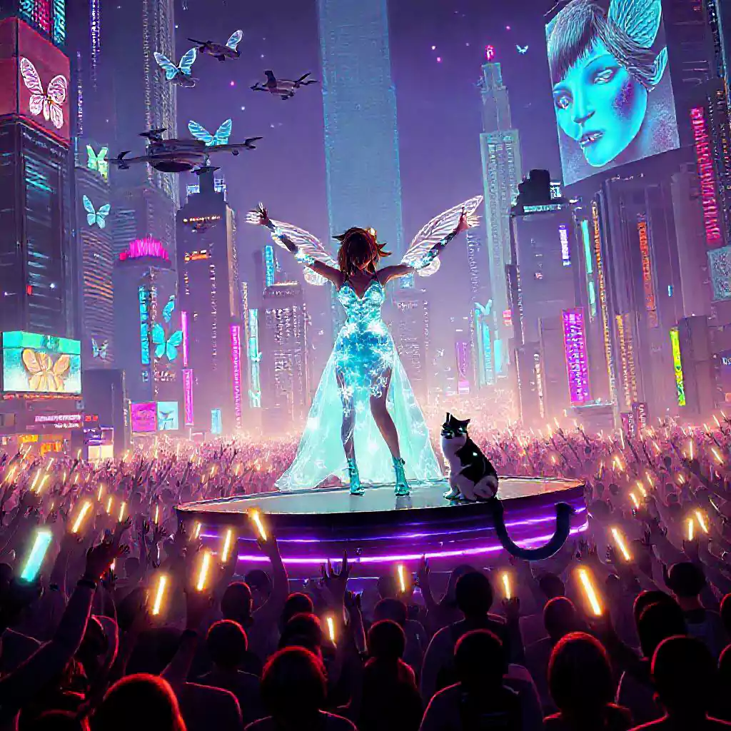 ai-anime-cyberpunk-idol-singer
