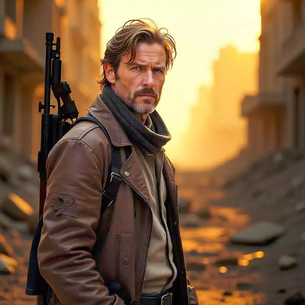 dystopian-survivor-with-a-post-apocalyptic-background