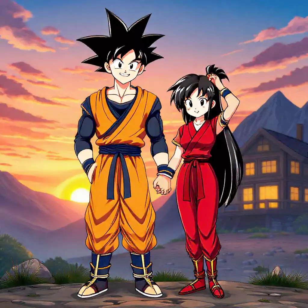 goku-chi-chi-power-couple