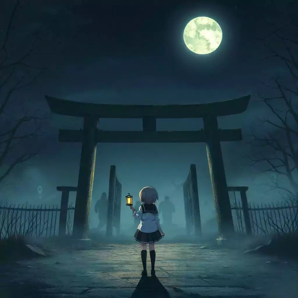 haunted -japanese -shrine -supernatural-horror -scene