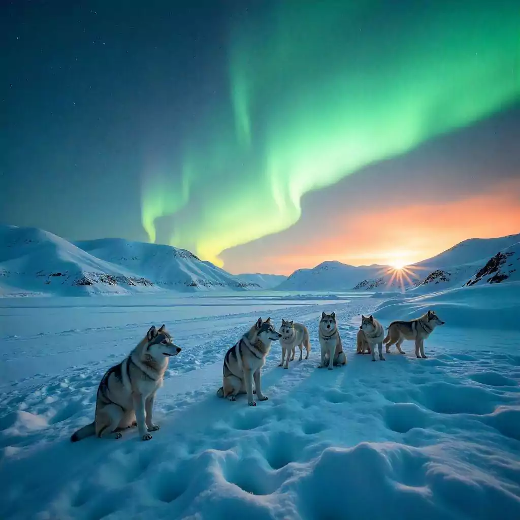 northern-lights-over-a-snowy-tundra