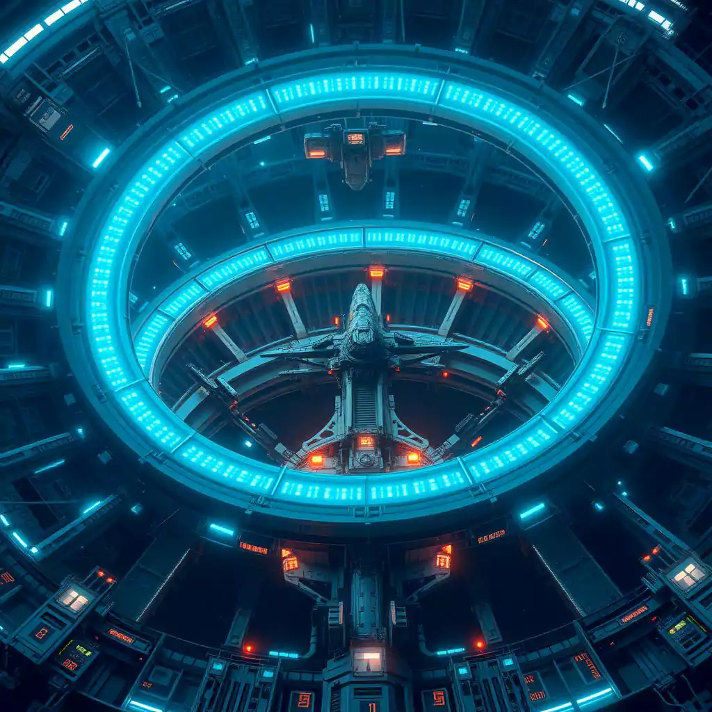 rotating-space-habitat-with-artificial-gravity