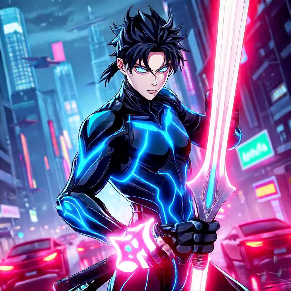 ryo-kisaragi-ai-anime-swordsman