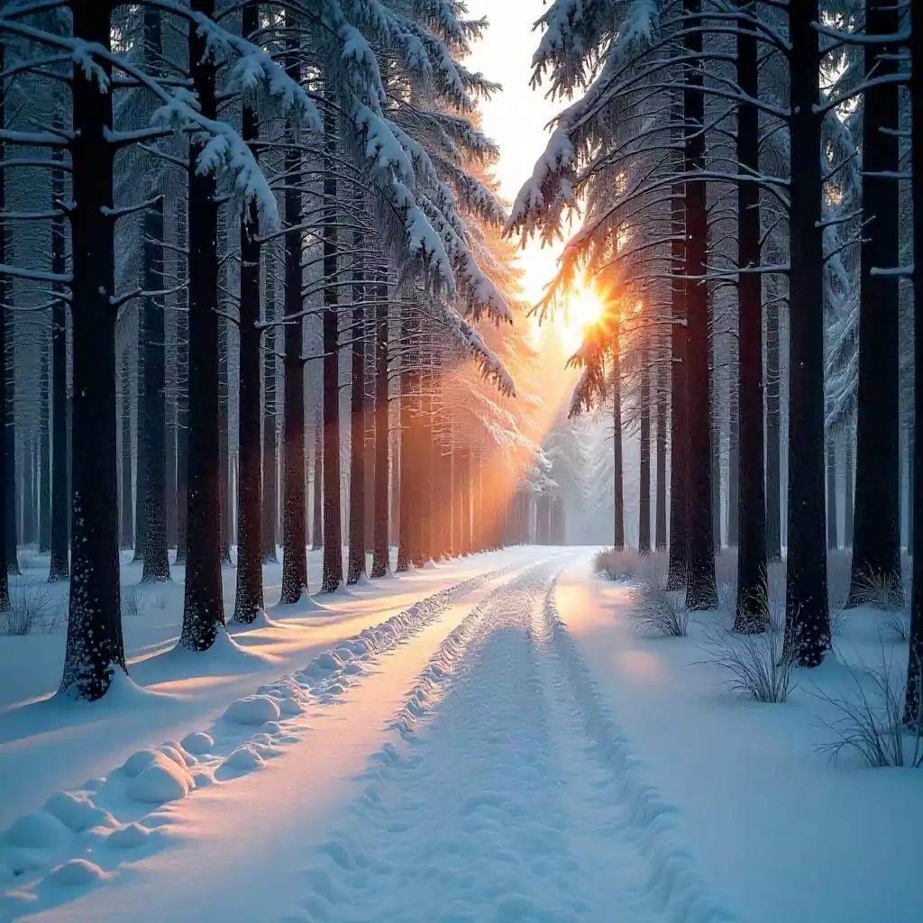 snowy-pathway-through-an-ancient-pine-forest