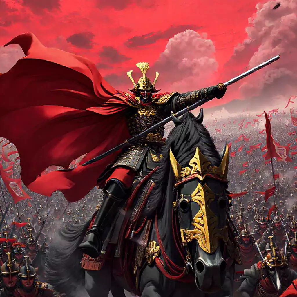 the-samurai-general-leading-an-army-into-battle